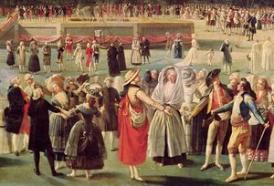 Výstup na balón Montgolfier v Aranjuez, kolem roku 1764 (detail 38558)